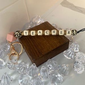 Teacher keychain!!